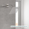 Heyalan Shower Arm Flange Plate,1pc Modern Shower Escutcheon Cover Plate