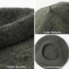WinsGreat Beret Women's Knit Artist Hat, Wool Blend, Size Adjustable,