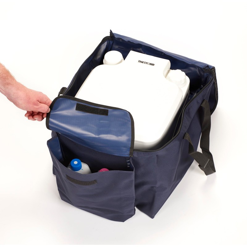 Ducksback Small camping toilet Porta Potti Carry/Storage bag Blue campervan