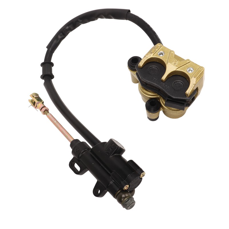 Hydraulic Rear Disc Brake Caliper System With Brake Pads Replacement