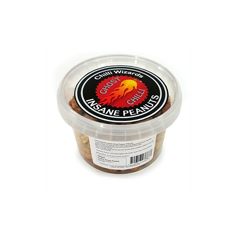 Insane Ghost Pepper Peanuts - Hot as Hell Seasoned Peanuts