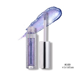 Coalitione Liquid Eyeshadow 12 Colors Long Lasting Waterproof Shining Shimmer Glitter Eyeline liquid Matte Eyeshadow,Girls Silver Liquid Eyeshadow for Party Festival Makeup Beauty