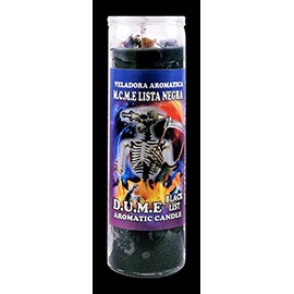 12 Pieces Candles Cocktail VELADORA Aromatic Black List Dume-Lista Negra