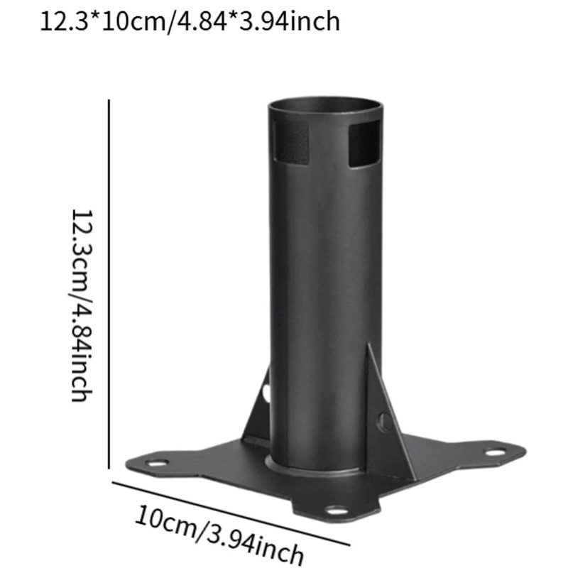 Starlink V2 Roof Mount Heavy-Duty Steel Bracket Rustproof Easy Installation