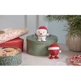 Hoptimist Soft Santa Snowman 8.2 x 6.2 x 6.9 cm S White