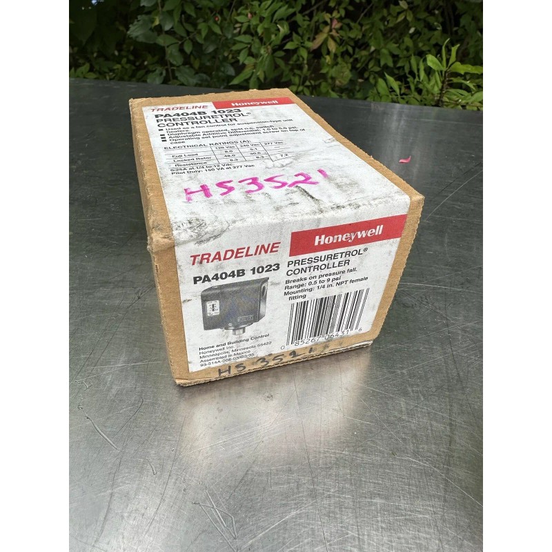 Honeywell Tradeline PA404B 1023 Pressuretrol Controller - New Unused