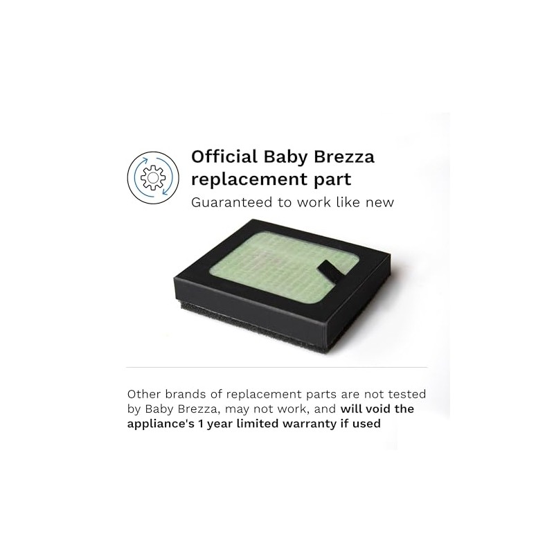 Baby Brezza Replacement HEPA Filter for Baby Brezza Baby Bottle