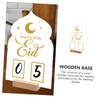 Gadpiparty Handwritten Countdown Acrylic Display with Base Perpetual Month Date