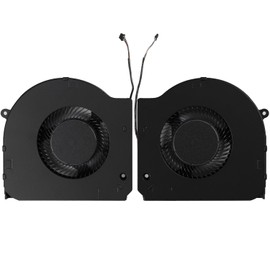 New CPU+GPU Cooling Fan Replacement for Razer Blade 16 2024 RZ09-0510 RZ09-0510TEM4-R3C1 RZ09-05102EN4-R3C1 Series Laptop, DFS5K22B05673K DFS5K22B15673J DC5V 0.5A