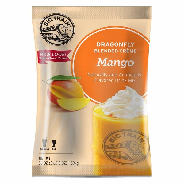 Big Train Dragonfly Blended Creme 3.5 lb Bag - Mango (Individual)