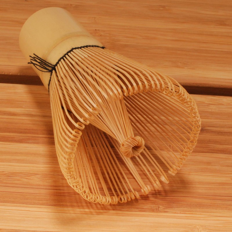 Matcha Tea Whisk Set - Bamboo Chasen and White Whisk