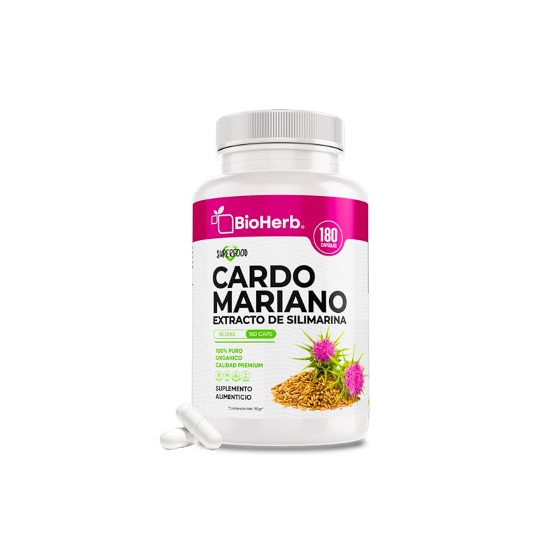 BioHerb - ® | Cardo Mariano 100% Puro | Extracto