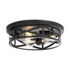 Youroke 3-Lights Farmhouse Flush Mount Ceiling Lights, 13 Inch Indoor