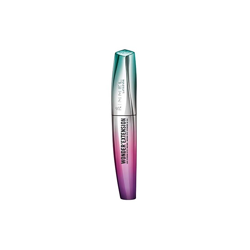 Rimmel WonderExtension Mascara, Extreme Black, 1 Count