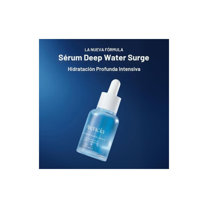 Arencia Deep Water Surge Serum, ácido hialurónico con PDRN y