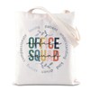 ENSIANTH Office Squad Gift Office Staff Appreciation Tote Bag Staff