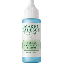 Mario Badescu Suero hidratante a base de hierbas para todo tipo de piel Suero sin aceite que deja la piel flexible Formulado con ceramidas y extracto de Gingko 1 onza líquida