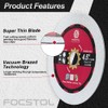 FOCSTOL Diamond Glass Cutting Disc - 3pcs 4.5''(115mm) Diamond Saw