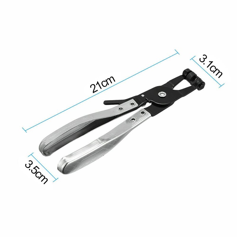 45° Water Pipe Hose Clip Pliers Clamp Swivel Drive Jaw