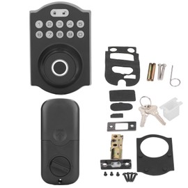 Smart Fingerprint Doorlock Electronic Keyed Entry Lock Keypad Lock for Home Safety