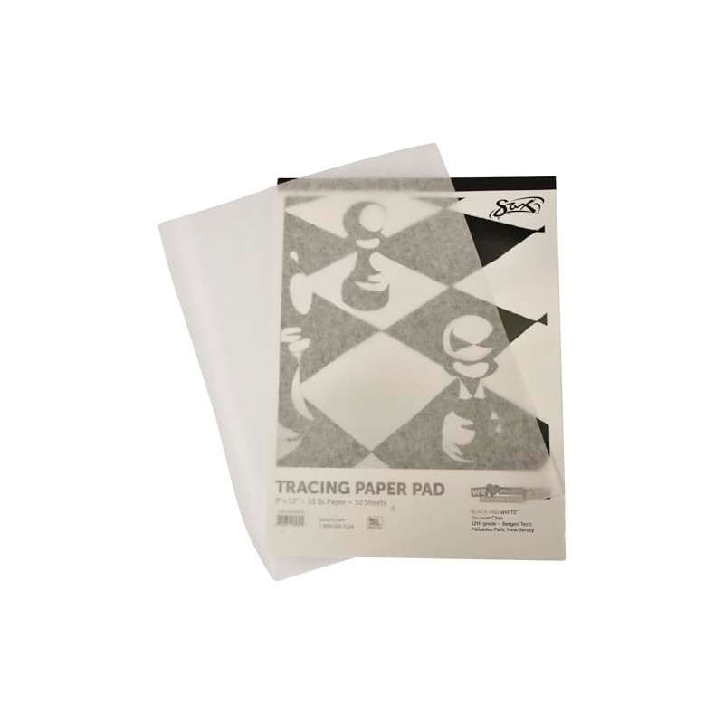 Sax Tracing Paper Pad - 9 x 12 inches -