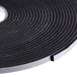 Tatuo Double Sided Foam 1/8 Inch Mounting Adhesive Thick Tape Foam Seal Tape, 3 Rolls (1/4 Inch Wide by 32.8 Feet Long Each Roll)