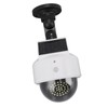 Solar Dummy Fake Camera Security Outdoor Solar Powered Simulated Surveillance