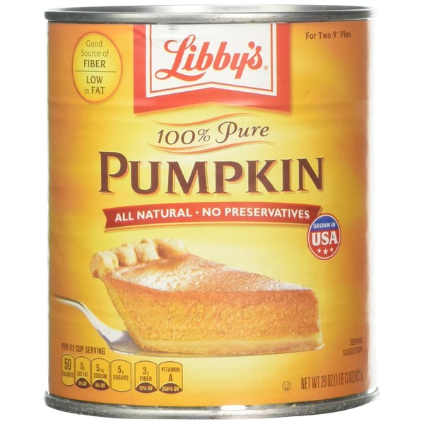 Libby's 100% Pure Pumpkin 3 PK 29oz. Cans