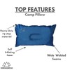 MOUNTAIN SUMMIT GEAR Inflatable Camp Pillow (Travel and Camping Pillow