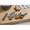 KitchenAid 5pc Measuring Spoon Set - Charcoal Grey