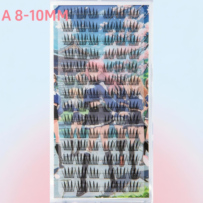 False Eyelashes, Large Capacity, Partial Eyelashes, Bunch, Natural, Partial False