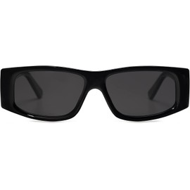 SOJOS SJ2228 - anteojos de sol rectangulares polarizadas Y2K para mujeres y hombres