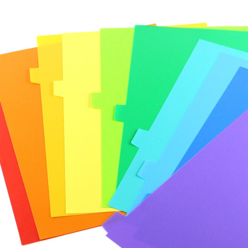 TAE Color Index PP IN-3410 A4 30 Hole 10 Pile