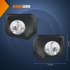 Nilight Fog Lights Assembly Compatible with 2016 2017 2018 2019