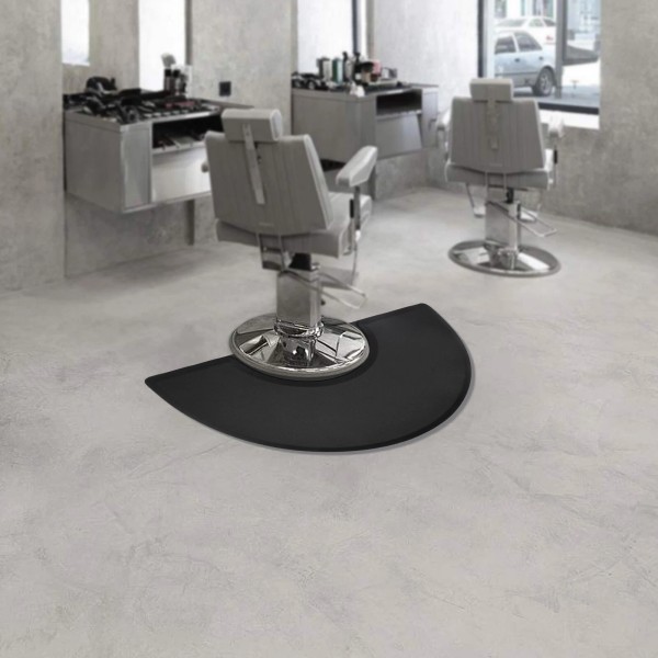 Unbranded 3ft x 5ft Semi-circle Non-slip Salon Barber Chair Floor