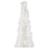 Northlight Wispy Feather Cone Tree Christmas Tabletop Decoration - 15.75"