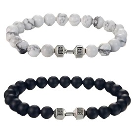 Couples Bracelets Matching Bracelets Valentines Bracelets Matching Bracelets for Couples Natural Stone Bead Bracelet Promise Bracelet Valentines Day Gifts