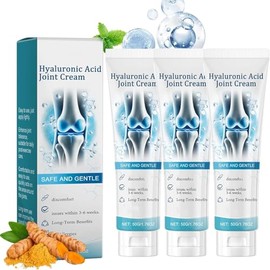 Veloflex Ointment for Joints, 2026 Advanced Hyaluronic Acid Joint Cream, Veloflex Ointment, Natural Ingredients, for Back, Neck, Hands, Knees, Anti-Ageing & Firming (Pack of 3)