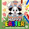 Happy Easter Bold and Easy Coloring Book: Fun and Simple