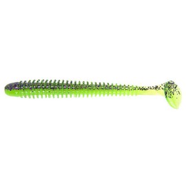 Keitech Swing Impact 4 Inch Purple Chartreuse (BA Edition)