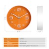 Topkey 8 Inch Silent Wall Clock Easy Readable Big Numbers