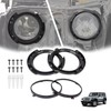 Phamyor 7 Inch Round Headlight Mounting Retaining Bracket Ring with