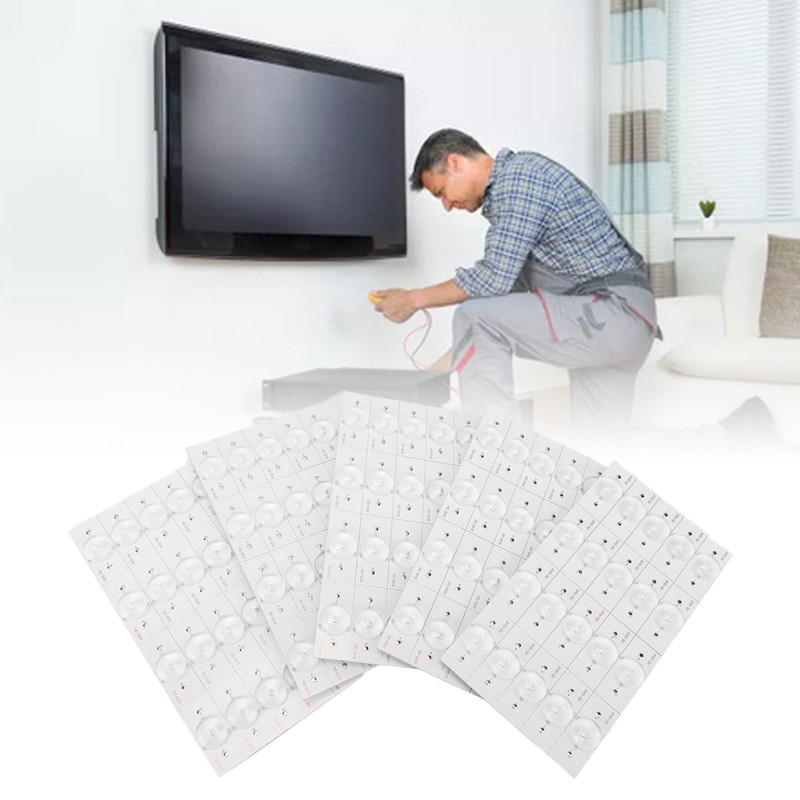 100Pcs SMD Lamp Beads 3V for 32‑65in TV Optical Lens