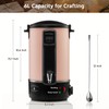 OFFNOVA Wax Melter for Candle Making, 6L Large Wax Melting