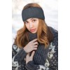 Neverless Women's Winter Autumn Fleece Lining Knitted Ear Warmers Knitted