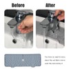 Kitchen Faucet Sink Splash Guard Silicone Faucet Water Catcher Mat