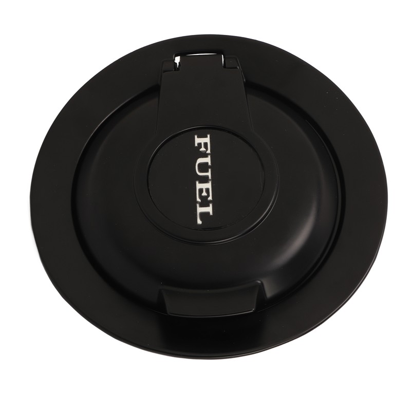 Fuel Filler Cap Matte Black 68250120AA Gas Door Cap Replacement