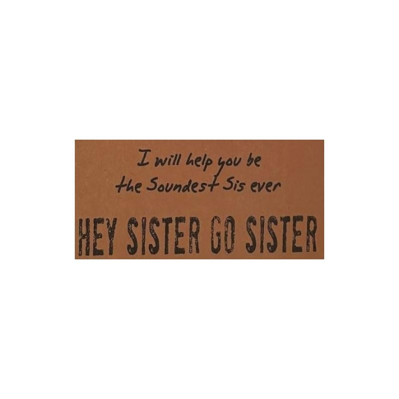 Watchover Voodoo 3-Inch Hey Sister Go Sister Keychain - Handcrafted