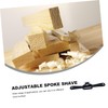 Operitacx 2 Pieces Adjustable Spokeshave Hand Tool with Flat Base