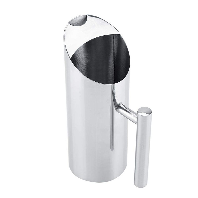 Fdit Stainless Steel Water Jug with Ice Guard Cold Drinking